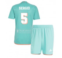 Inter Miami Sergio Busquets #5 Koszulka Trzecia dzieci 2024-25 Krótki Rękaw (+ krótkie spodenki)